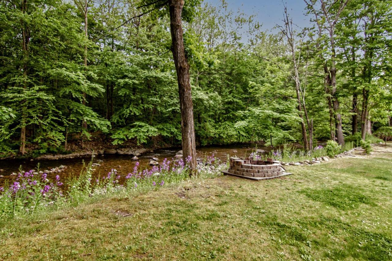 تانيرسفيل Cabin By The Creek With Private Creek Access المظهر الخارجي الصورة